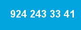 924 243 33 41